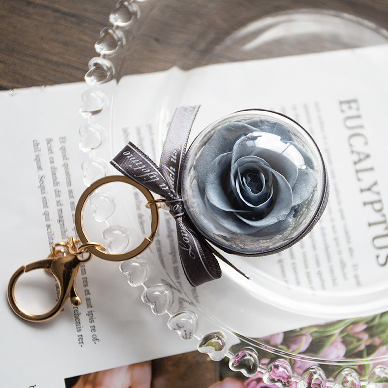 Eternal Flower Keychain